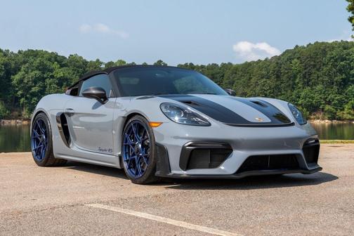 Gray 2025 Porsche 718 Spyder 718 Spyder RS