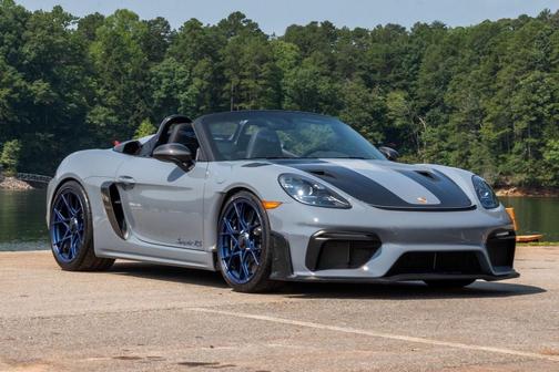 Gray 2025 Porsche 718 Spyder 718 Spyder RS