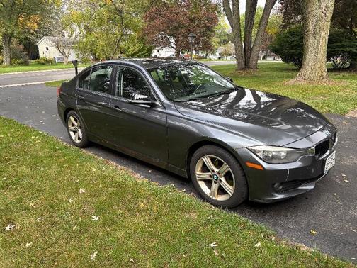 Gray 2014 BMW 328 i xDrive