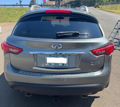 Gray 2014 INFINITI QX70 Base
