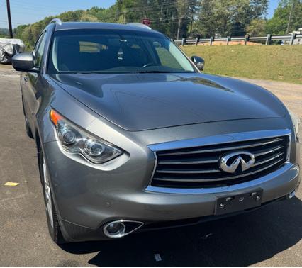 Gray 2014 INFINITI QX70 Base