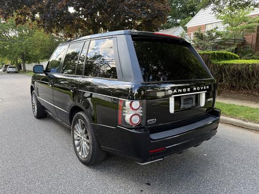 Black 2012 Land Rover Range Rover Supercharged