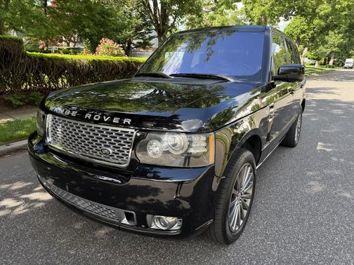 Black 2012 Land Rover Range Rover Supercharged