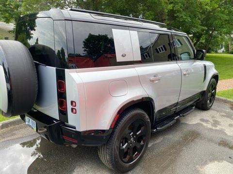 Gray 2024 Land Rover Defender 110 P400 X-Dynamic SE