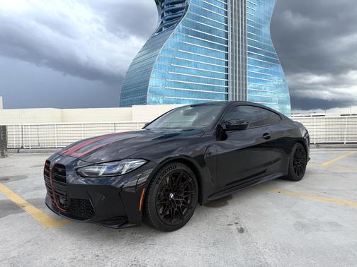Black 2025 BMW M4 Competition xDrive
