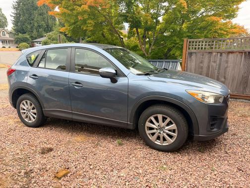 Blue 2016 Mazda CX-5 Sport