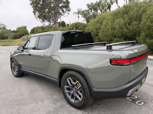 Green 2022 Rivian R1T Launch Edition