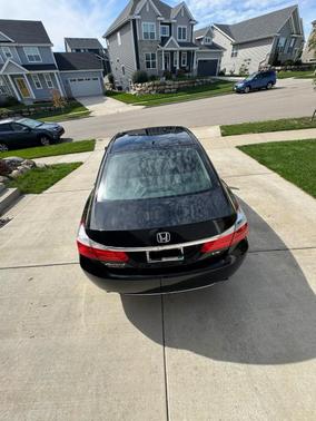 Black 2015 Honda Accord EX-L V-6