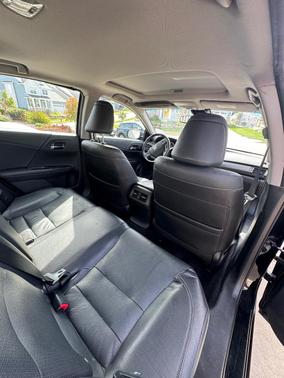 Black 2015 Honda Accord EX-L V-6