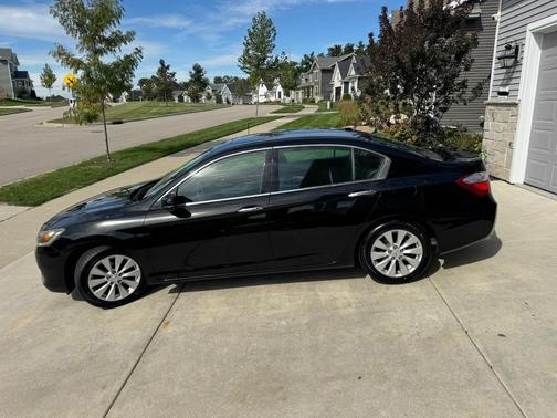 Black 2015 Honda Accord EX-L V-6