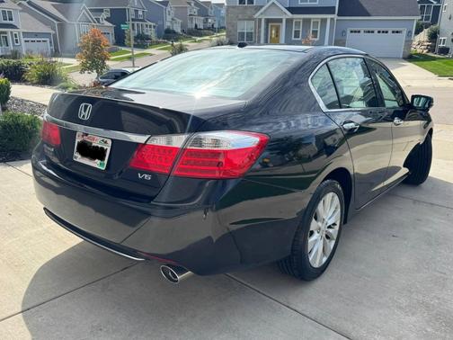 Black 2015 Honda Accord EX-L V-6