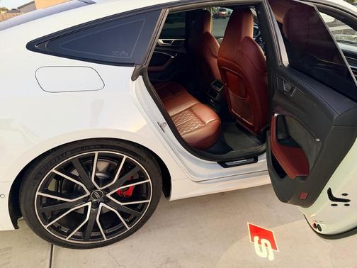 White 2021 Audi S7 2.9T Premium Plus