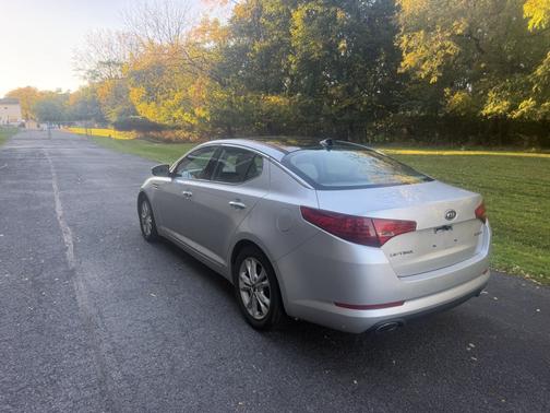 Silver 2011 Kia Optima EX