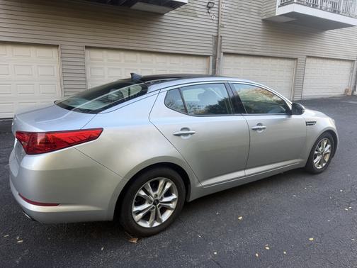 Silver 2011 Kia Optima EX