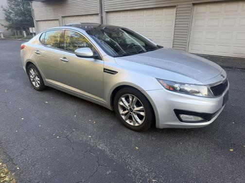 Silver 2011 Kia Optima EX