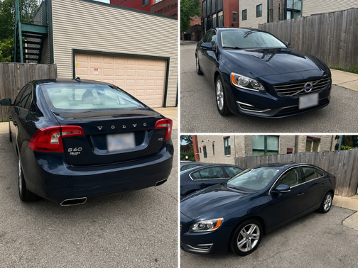 Blue 2014 Volvo S60 T5 Platinum