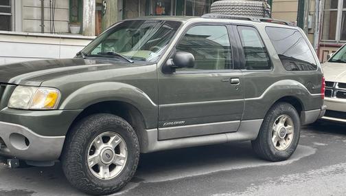 Green 2002 Ford Explorer Sport Base