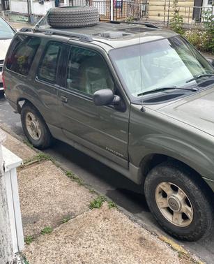 Green 2002 Ford Explorer Sport Base