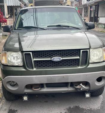 Green 2002 Ford Explorer Sport Base