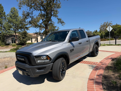 Silver 2023 RAM 1500 Classic Warlock