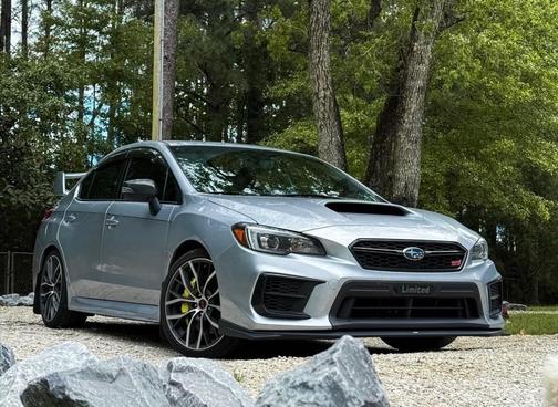 Silver 2020 Subaru WRX STI Limited w/Wing