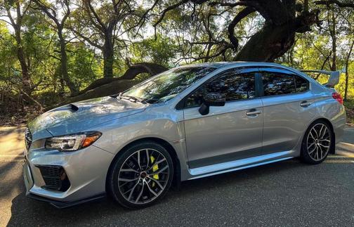 Silver 2020 Subaru WRX STI Limited w/Wing