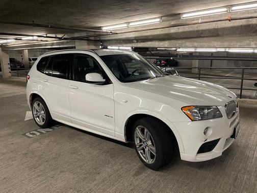 White 2013 BMW X3 xDrive28i