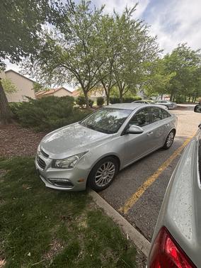 Gray 2015 Chevrolet Cruze 1LT
