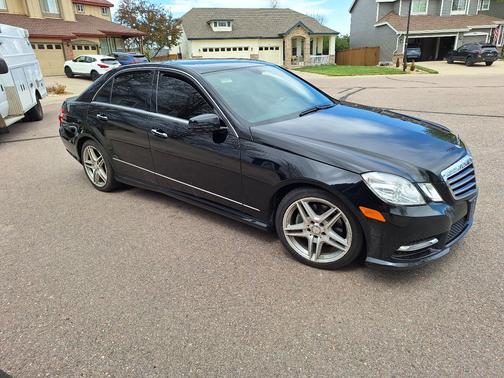 Black 2013 Mercedes-Benz E-Class E 350 4MATIC