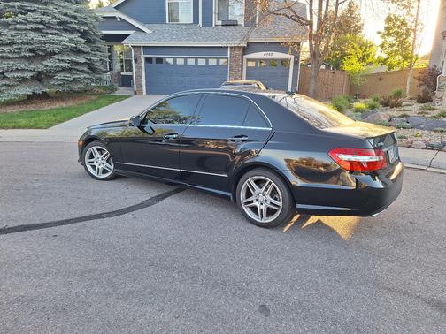 Black 2013 Mercedes-Benz E-Class E 350 4MATIC