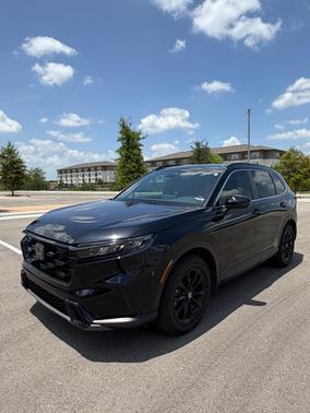 Black 2025 Honda CR-V Hybrid Sport-L