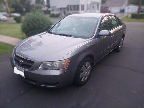 Gray 2008 Hyundai SONATA GLS