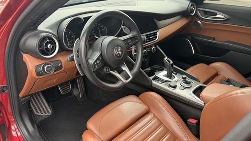 Red 2020 Alfa Romeo Giulia Ti