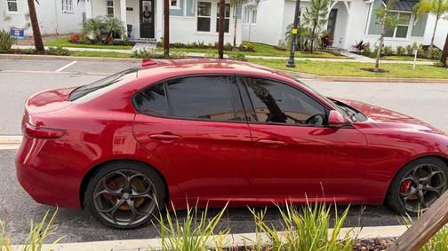 Red 2020 Alfa Romeo Giulia Ti