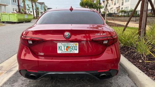 Red 2020 Alfa Romeo Giulia Ti