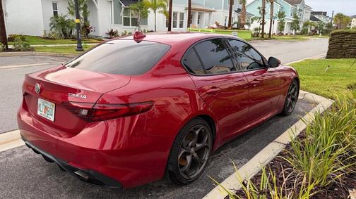 Red 2020 Alfa Romeo Giulia Ti