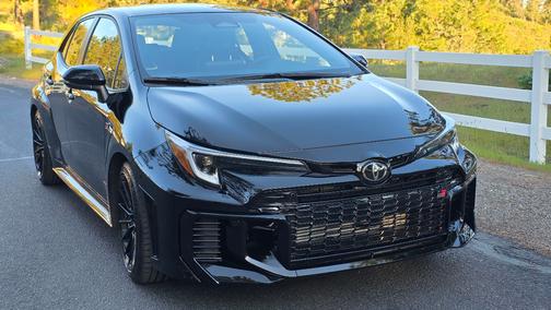 Black 2025 Toyota GR Corolla Premium
