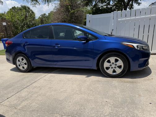 Blue 2017 Kia Forte LX