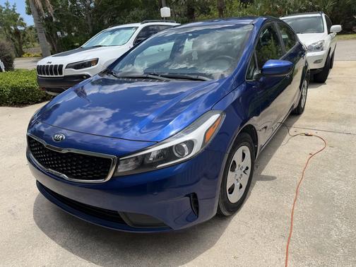 Blue 2017 Kia Forte LX
