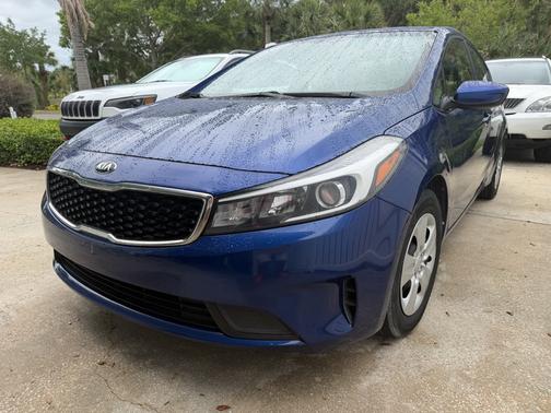 Blue 2017 Kia Forte LX