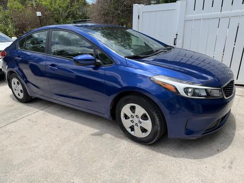 Blue 2017 Kia Forte LX