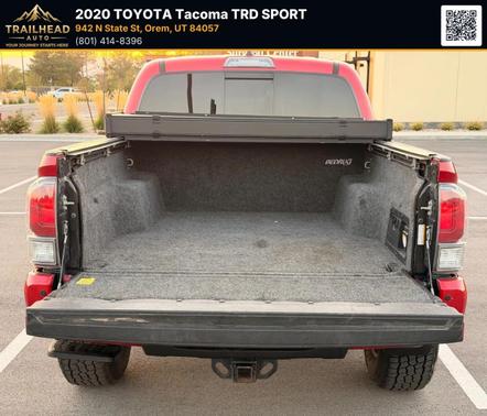 Red 2020 Toyota Tacoma TRD Sport