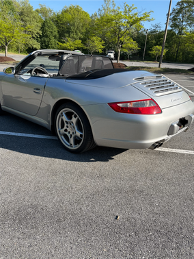 Silver 2008 Porsche 911 911 Carrera S Cabriolet