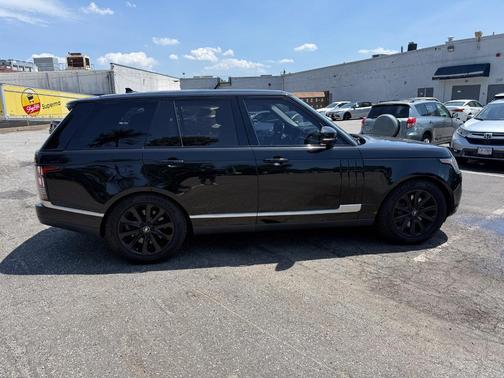 Black 2016 Land Rover Range Rover 3.0L Supercharged HSE