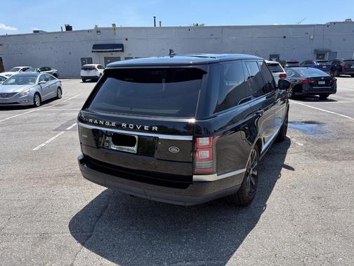 Black 2016 Land Rover Range Rover 3.0L Supercharged HSE