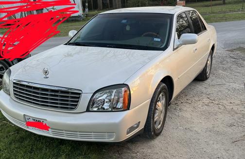 White 2003 Cadillac DeVille Base