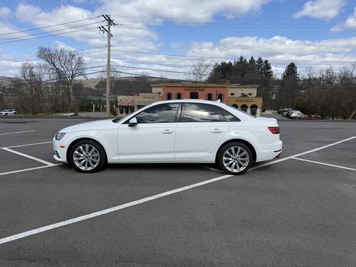 White 2017 Audi A4 2.0T Premium
