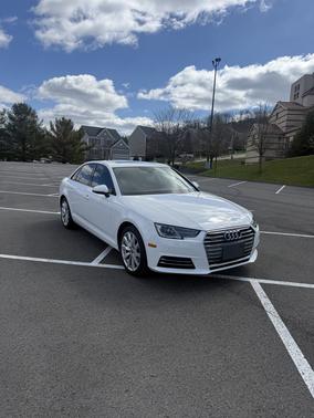 White 2017 Audi A4 2.0T Premium