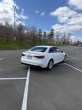 White 2017 Audi A4 2.0T Premium