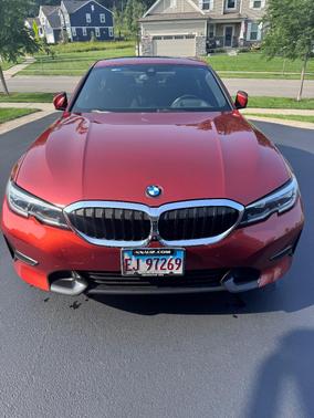 Orange 2021 BMW 330 i xDrive